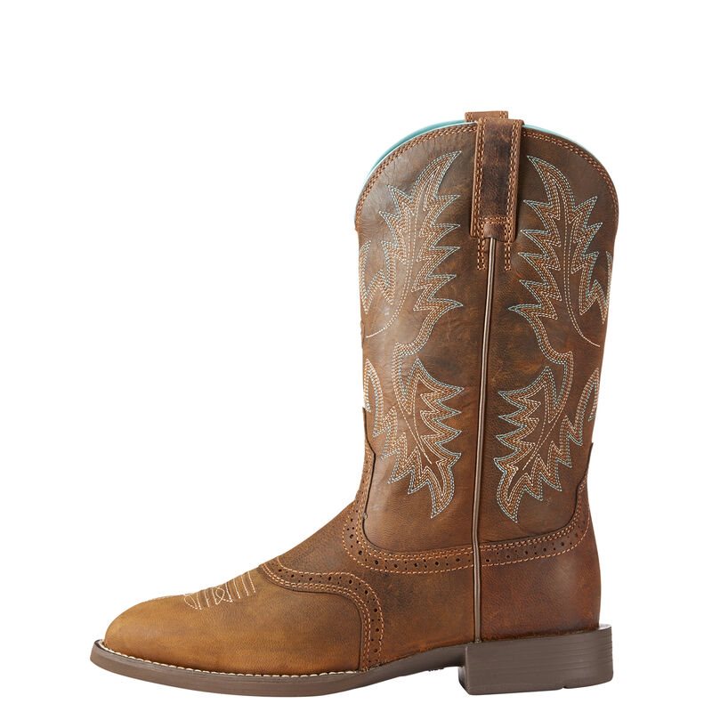 Ariat Heritage Stockman - Western Laarzen Bruin Dames - 27985-675